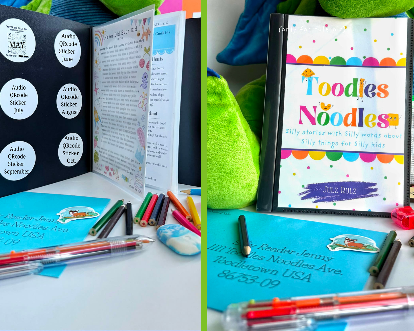 "Toodles Noodles Mail Club" Companion Album