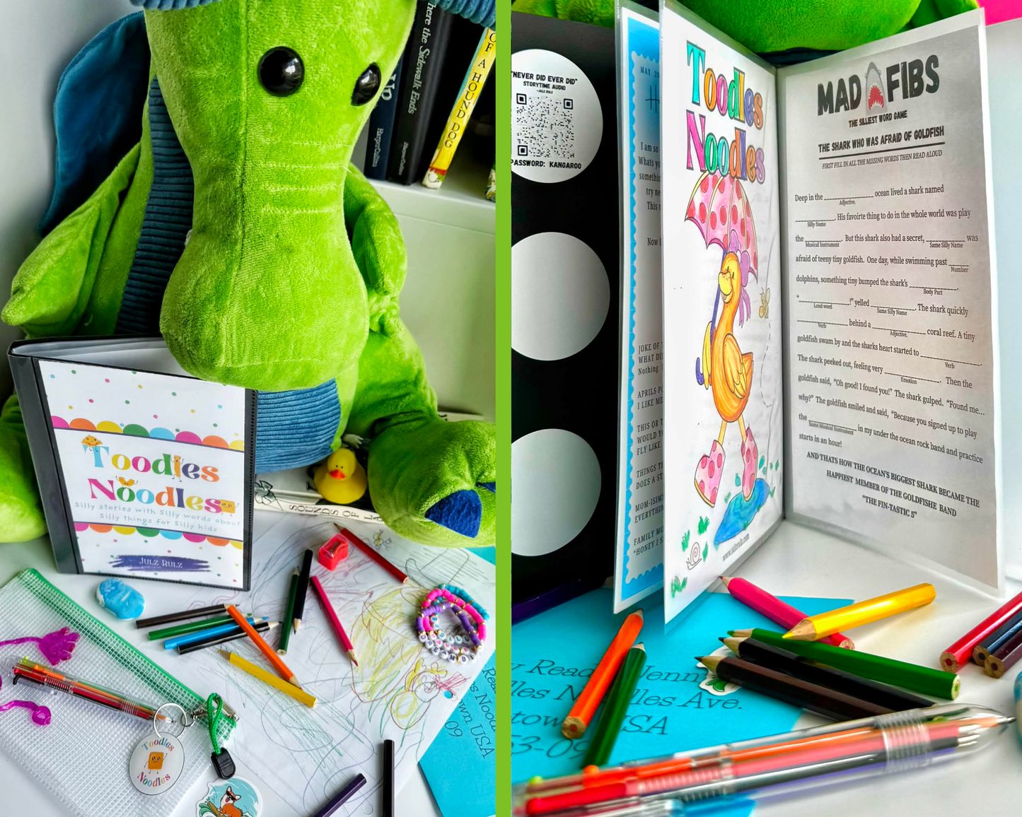 "Toodles Noodles Mail Club" Companion Album